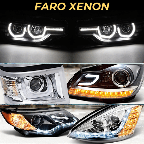 Autotuningtec - Faro Xenon Anteriore Destro e Sinistro