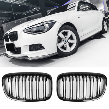 Griglia anteriore nero lucido BMW Serie 1 F20 5 porte F21 3 porte pre-facelift fino 2015
