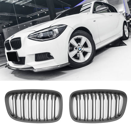 Griglia anteriore nero opaco BMW Serie 1 F20 5 porte F21 3 porte pre-facelift fino 2015