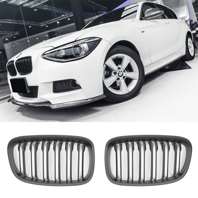 Griglia anteriore nero opaco BMW Serie 1 F20 5 porte F21 3 porte pre-facelift fino 2015