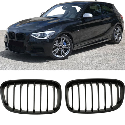 Griglia anteriore nero lucido BMW Serie 1 F20 F21 pre-LCI fino al 2015