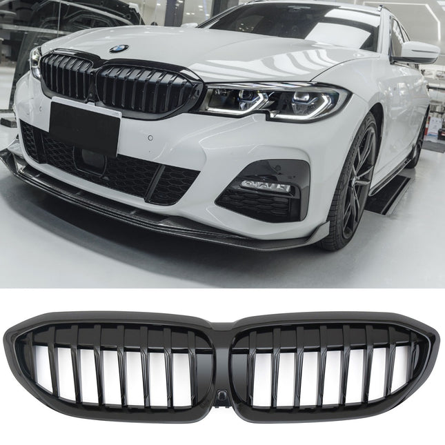 Griglia anteriore nero lucido BMW Serie 3 G20 berlina G21 touring pre-LCI 2019-2022