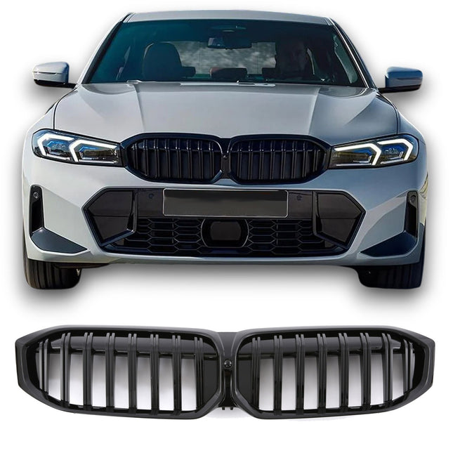Griglia anteriore nero lucido BMW Serie 3 G20 berlina G21 touring LCI dal 2022