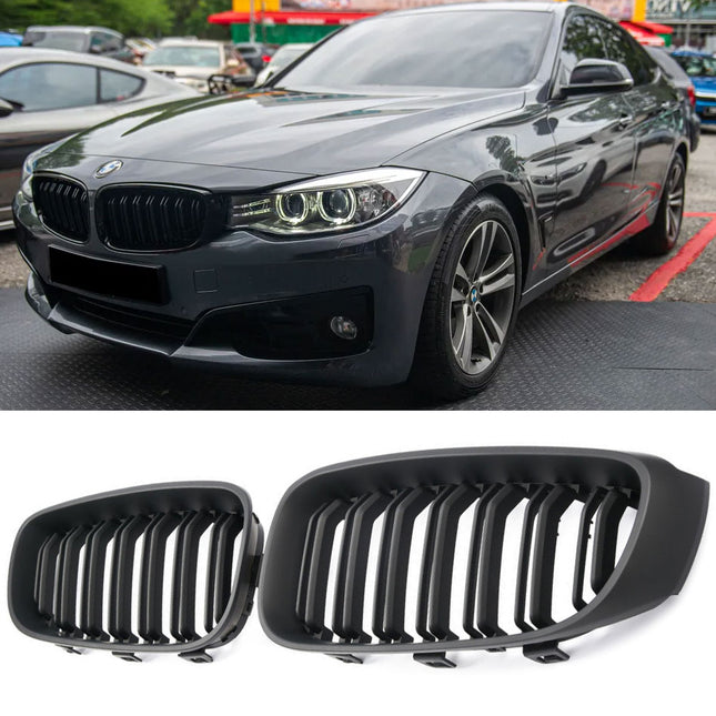 Griglia anteriore doppia barra nero opaco BMW Serie 3 F34 Gran Turismo 2013-2020