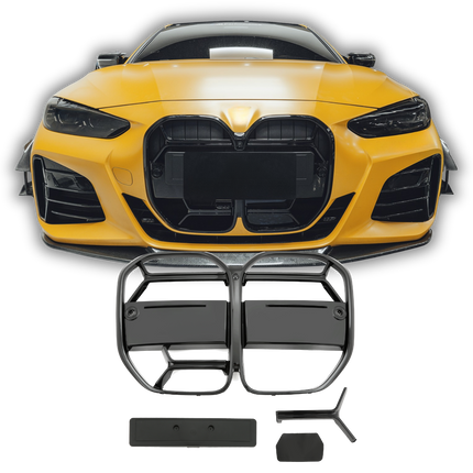 Griglia anteriore design CS nero lucido BMW Serie 4 G22 coupe G23 cabriolet dal 2020