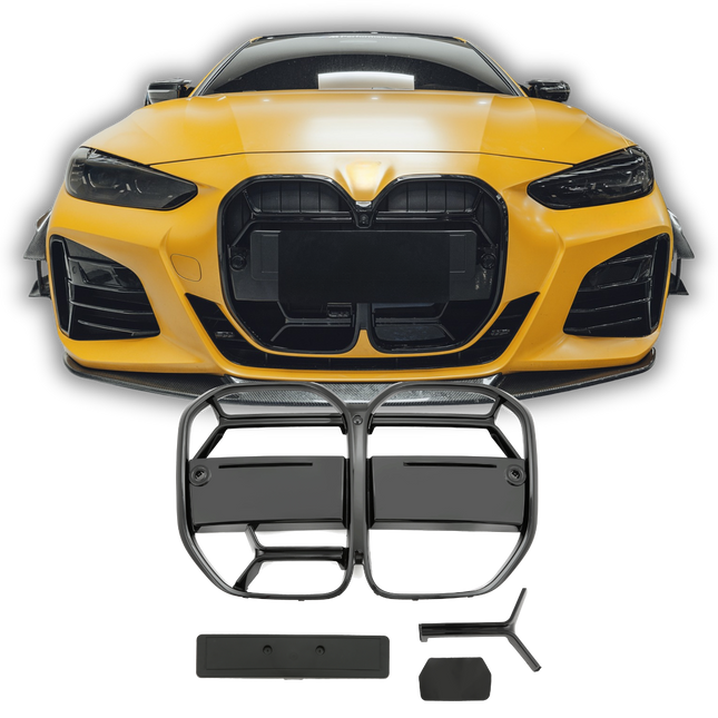 Griglia anteriore design CS nero lucido BMW Serie 4 G22 coupe G23 cabriolet dal 2020