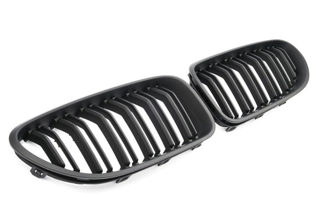 Griglia anteriore doppia barra nero opaco BMW Serie 6 F06 gran coupe F12 cabriolet F13 coupe
