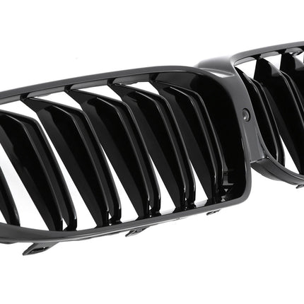 Griglia anteriore doppio ponte nero lucido BMW Serie 6 G32 Gran Turismo LCI dal 2020