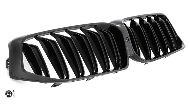 Griglia anteriore doppio ponte nero lucido BMW Serie 6 G32 Gran Turismo LCI dal 2020
