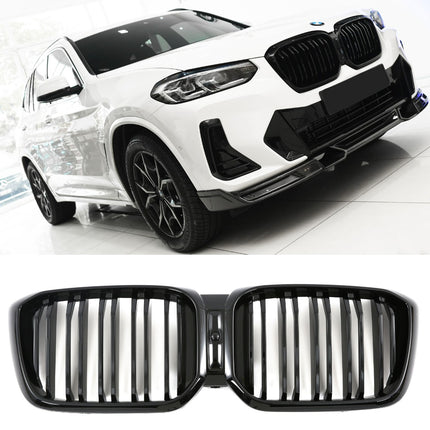 Griglia anteriore nero lucido BMW X3 G01 X4 G02 LCI dal 2021