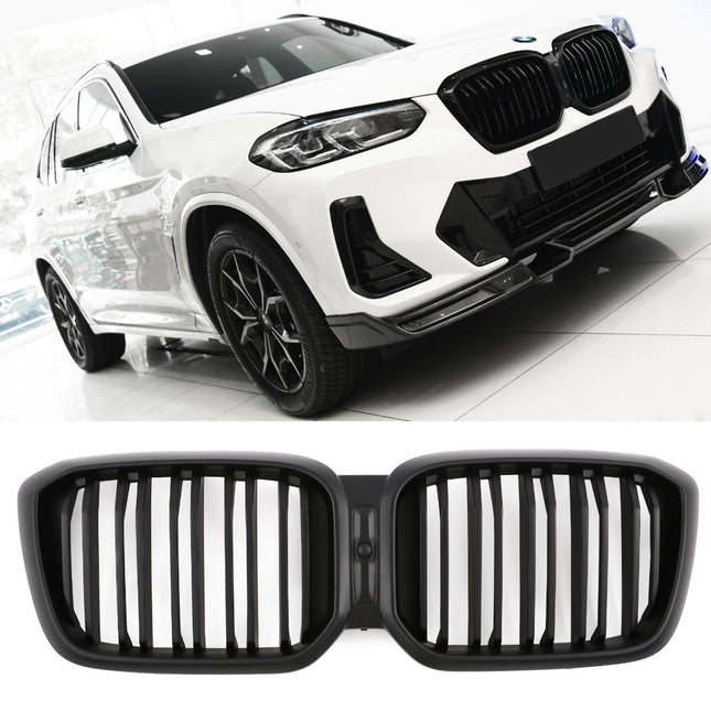 Griglia anteriore nero opaco BMW X3 G01 X4 G02 LCI dal 2021