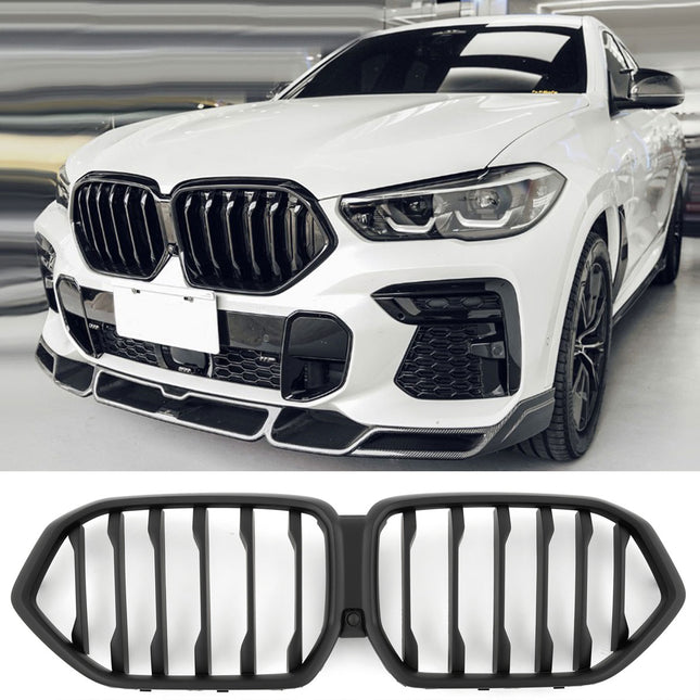 Griglia anteriore nero opaco BMW X6 G06 dal 2018