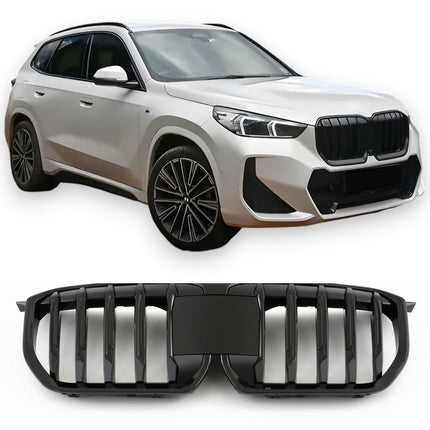 Griglia anteriore doppia barra nero lucido BMW X1 U11 dal 2022