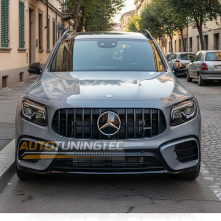 Calandra Per Mercedes GLB X247 2023+ Griglia Anteriore GT AMG Look Nera
