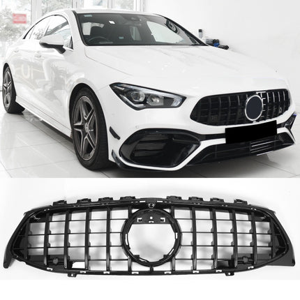 Griglia Sportiva Mercedes C118 X118 CLA Panamericana AMG Nero Lucido 2019-2023