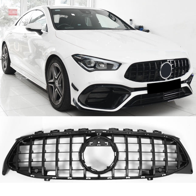 Griglia Sportiva Mercedes C118 X118 CLA Panamericana AMG Nero Lucido 2019-2023