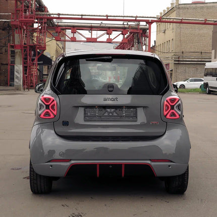 Smart Fortwo III 2014-2019 Fanali Posteriori LED fumé