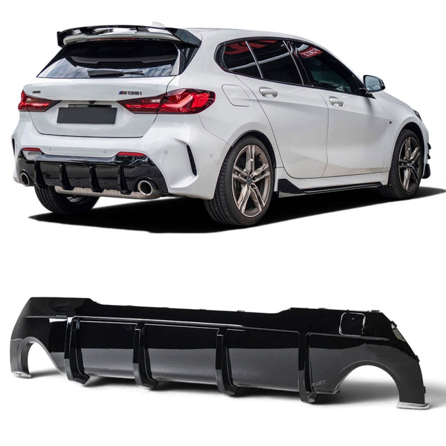 Diffusore Posteriore per BMW Serie 1 F40 M Sport 2019-2024 – Art. 140600