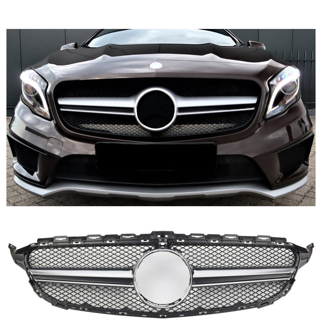 Griglia sportiva AMG Look Mercedes Classe GLA X156 pre-facelift 2013-2016