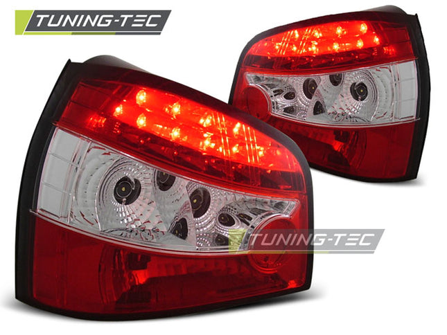 Audi A3 1996-2000 Fanali Posteriori LED Rosso Bianco