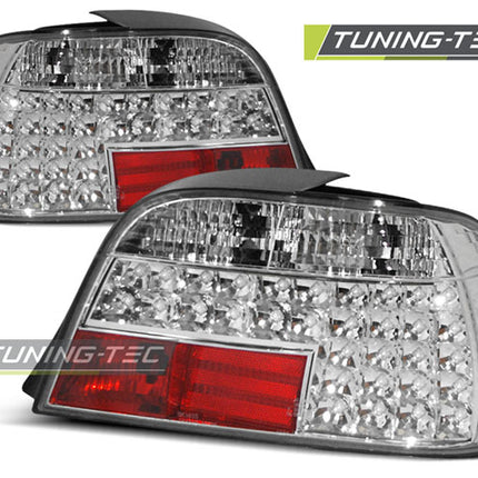 Bmw E38 1994-2001 Fanali Posteriori Led Cromati