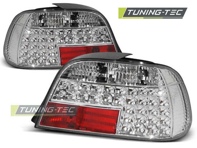 Bmw E38 1994-2001 Fanali Posteriori Led Cromati