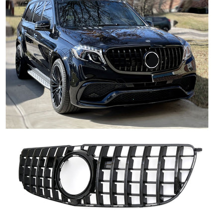 Griglia Panamericana AMG GT nero lucido Mercedes X166 GLS restyling 2016-2019