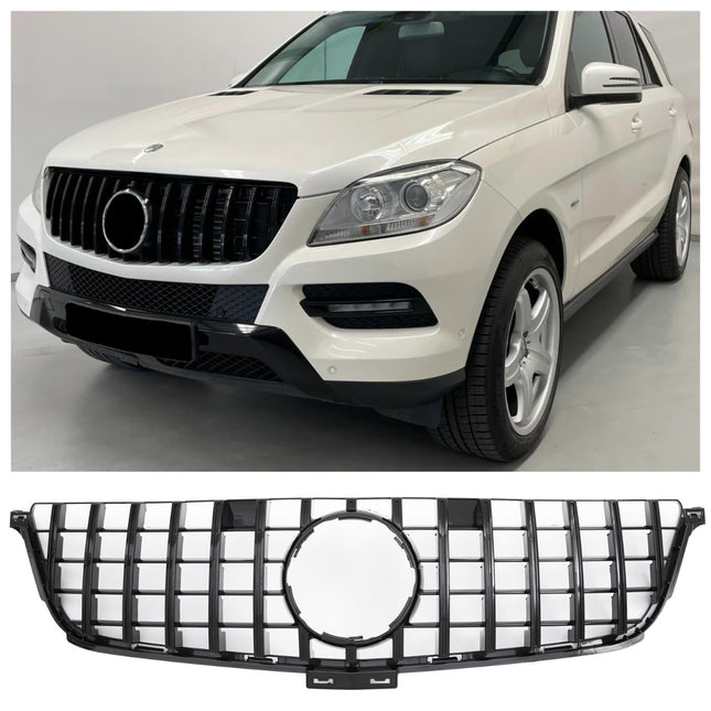 Griglia Panamericana AMG GT nero lucido Mercedes W166 ML 2012-2015