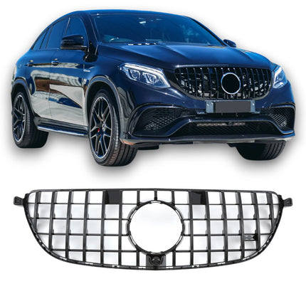 Griglia Panamericana GT nero lucido Mercedes W166 GLE 63 AMG C292 GLE Coupe dal 2015