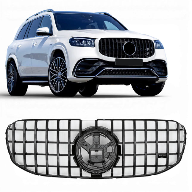 Griglia Panamericana GT nero lucido Mercedes GLS X167 pre-restyling 2019-2023
