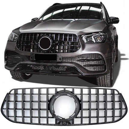 Griglia Panamericana GT nero lucido Mercedes GLE V167 C167 facelift dal 2023 AMG-Line