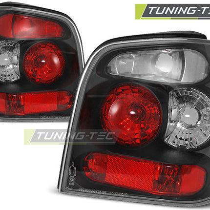 VW Polo 6N 1994-1999 Fanali Posteriori Neri