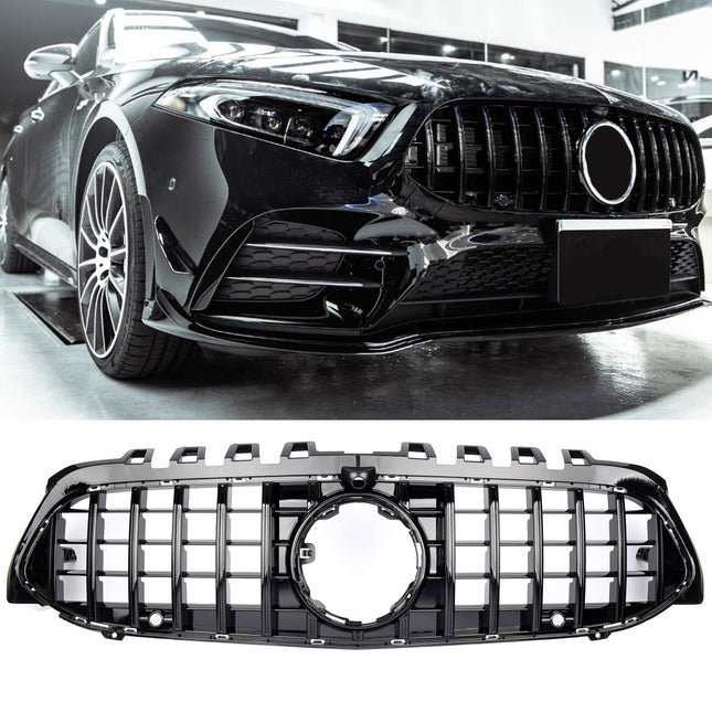 Griglia Panamericana GT nero lucido Mercedes W177 V177 Classe A pre-facelift 2018-2022
