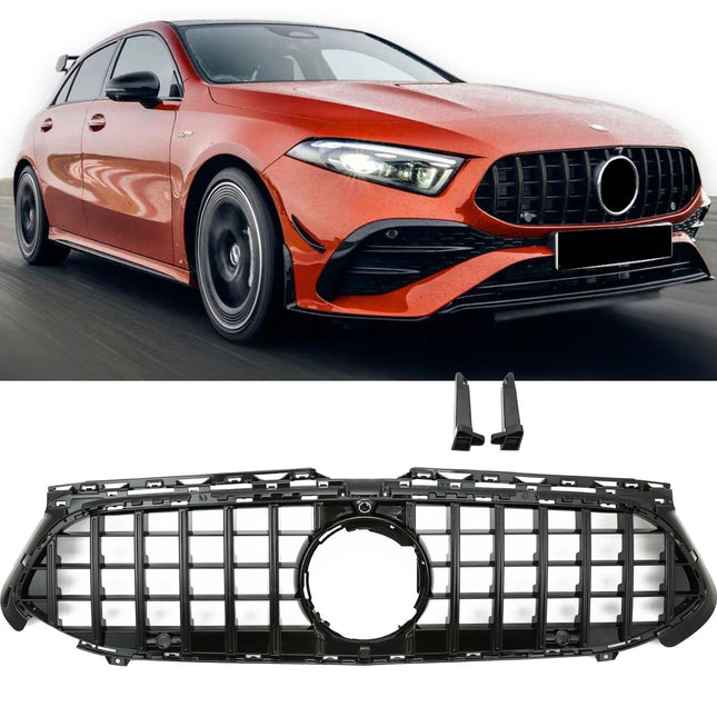 Griglia Panamericana AMG nero lucido Mercedes W177 V177 Classe A restyling dal 2023