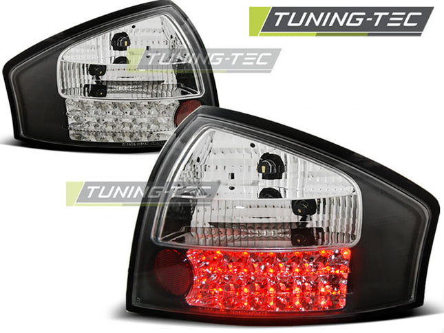 Audi A6 1997-2004 Fanali Posteriori Led Neri