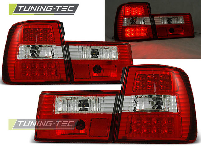BMW Serie 5 E34 Berlina 1988-1995 Fanali Posteriori LED Rosso Bianco