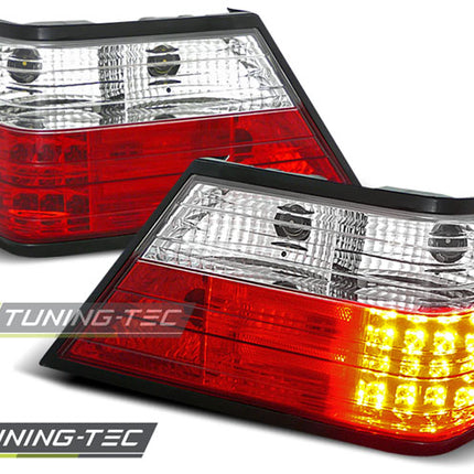 Mercedes W124 Classe E 1985-1995 fanali Posteriori LED Rosso Bianco