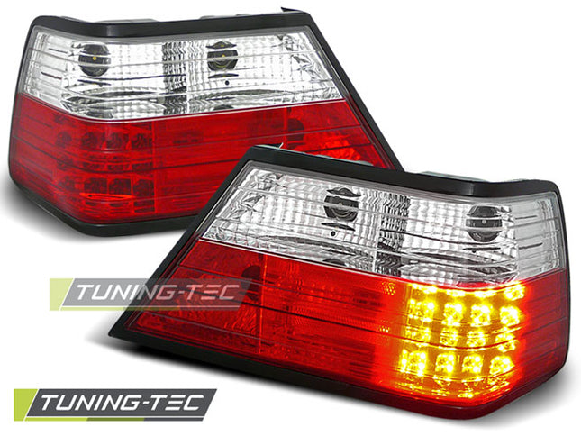Mercedes W124 Classe E 1985-1995 fanali Posteriori LED Rosso Bianco