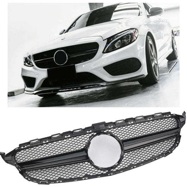 Griglia sportiva C63 AMG Look V2 Mercedes Classe C W205 berlina S205 station wagon C205 coupe