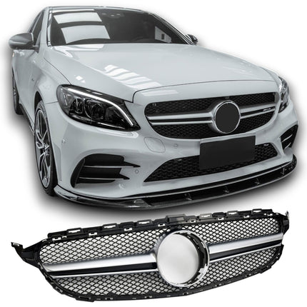 Griglia sportiva C63 AMG Look Mercedes Classe C W205 berlina S205 station wagon C205 coupe