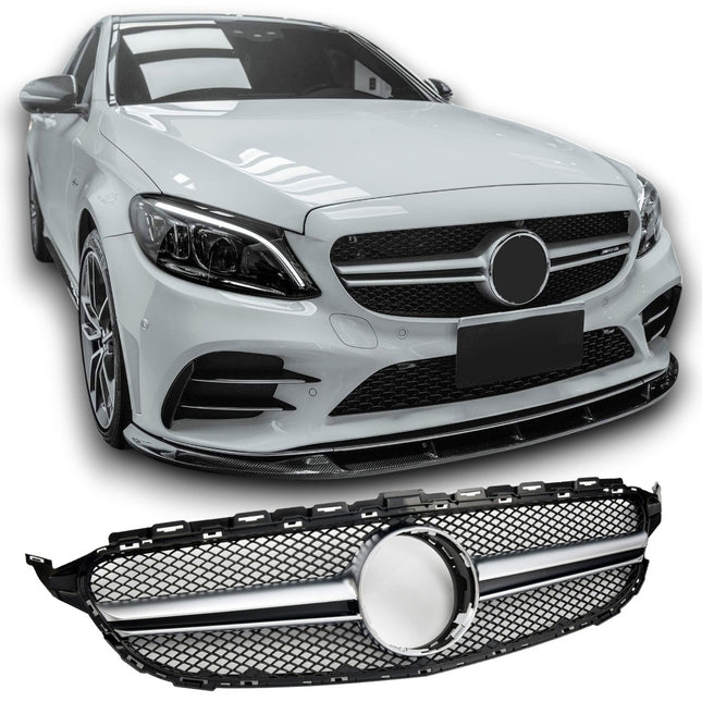 Griglia sportiva C63 AMG Look Mercedes Classe C W205 berlina S205 station wagon C205 coupe
