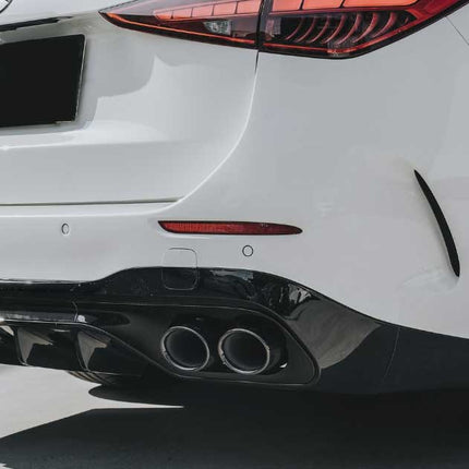 Diffusore con Terminali Cromati per Mercedes Classe C W206 / S206 AMG Line 2021-2026 – Art. 206400 - foto 4