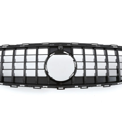 Griglia Panamericana GT nero lucido Mercedes W213 Classe E facelift dal 2020 telecamera 360