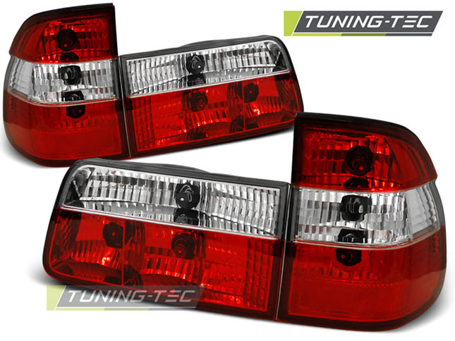 BMW E39 Touring 1995-2000 Fanali Posteriori rosso-bianco