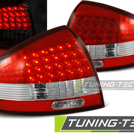 Audi A6 1997-2004 Fanali Posteriori LED Rosso Bianco