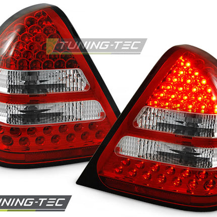 Mercedes W202 Classe C 1993-2000 fanali Posteriori LED Rosso Bianco