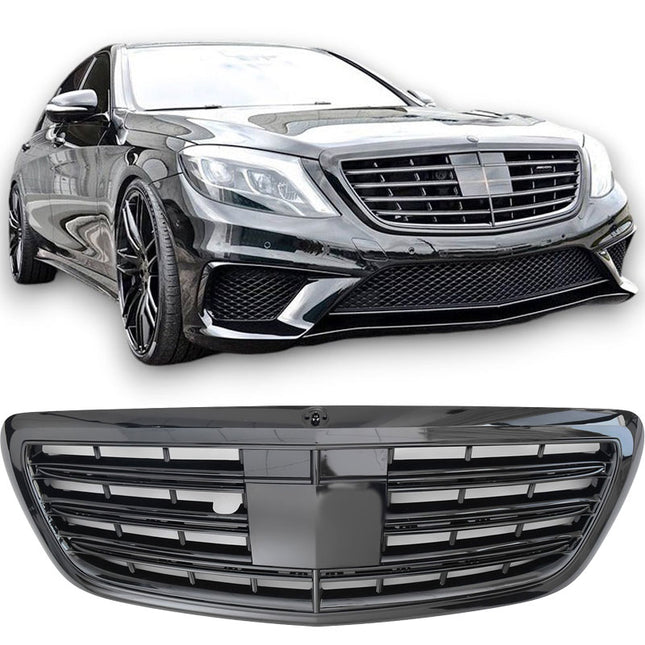 Griglia sportiva nero lucido AMG Look Mercedes Classe S W222 berlina dal 2014
