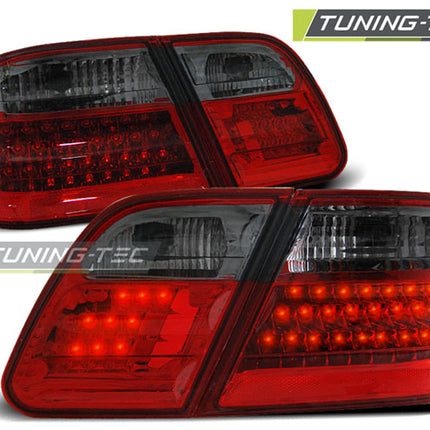Mercedes W210 1995-2002 Classe E Fanali Posteriori Led Rosso Fumé