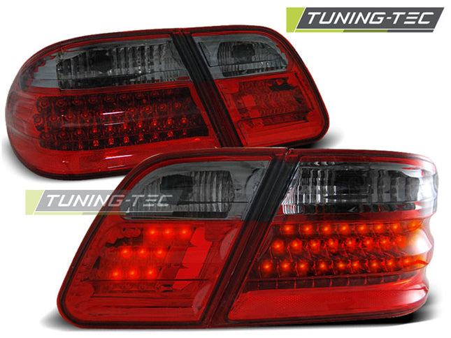 Mercedes W210 1995-2002 Classe E Fanali Posteriori Led Rosso Fumé