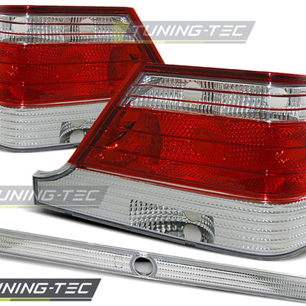 Mercedes W140 1995-1998 Fanali Posteriori rosso-bianco